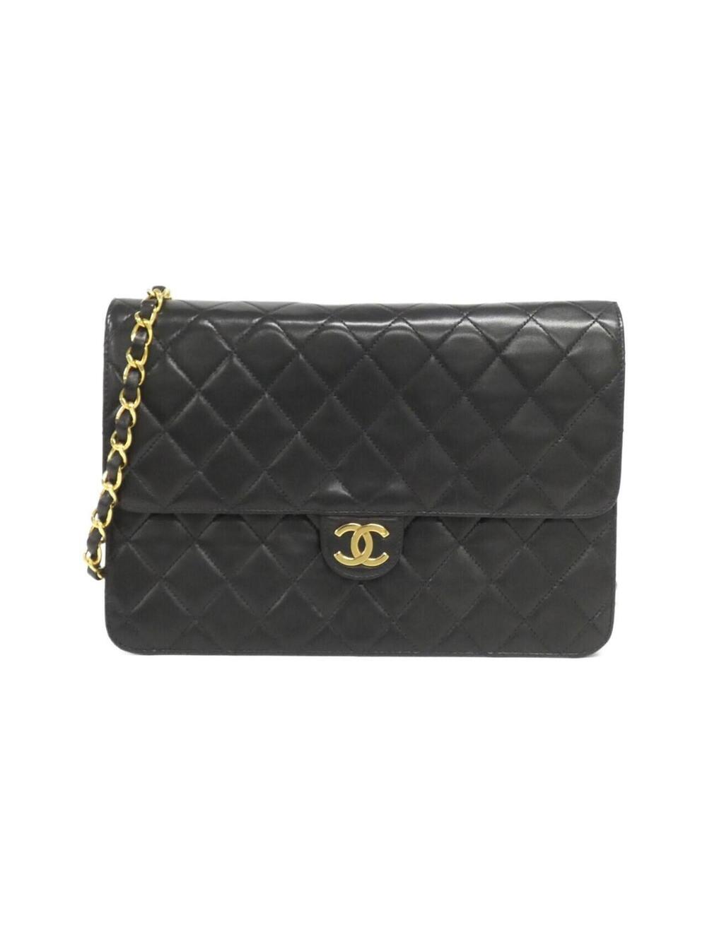 Chanel Vintage Clutch With Chain #327354C37B